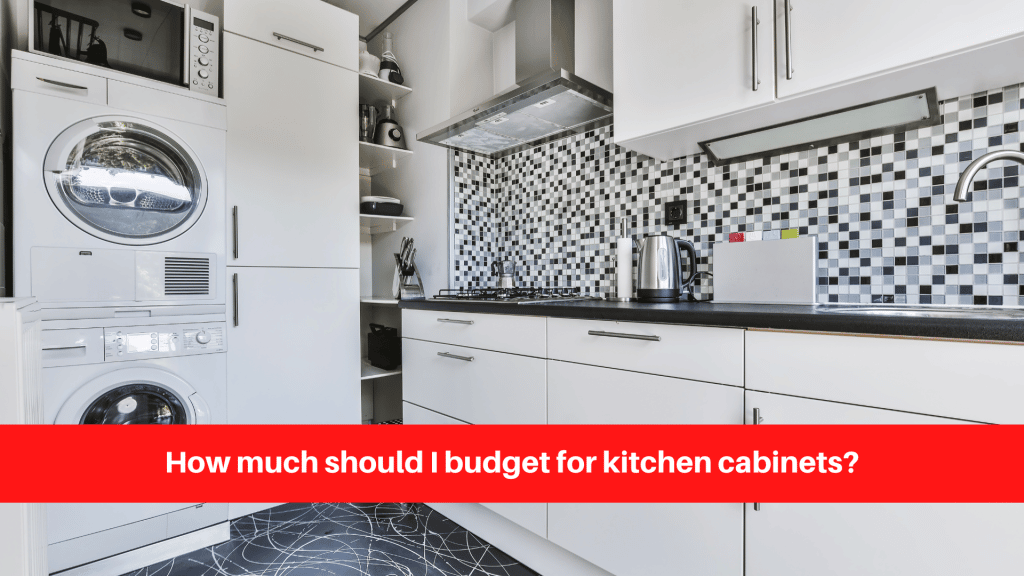 How much should I budget for kitchen cabinets