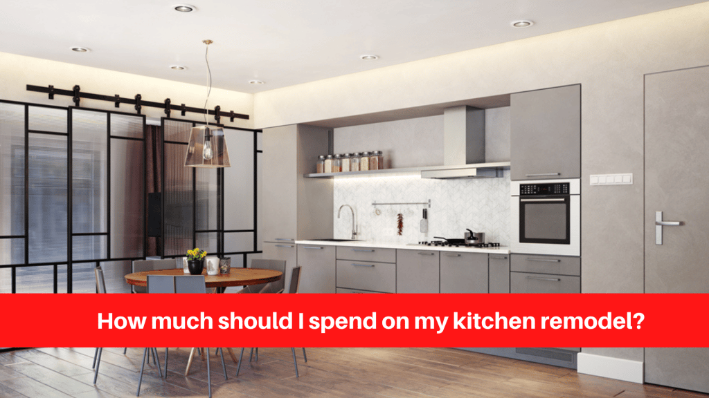 How much should I spend on my kitchen remodel