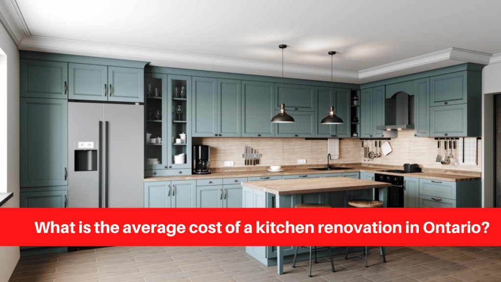 What is the average cost of a kitchen renovation in Ontario