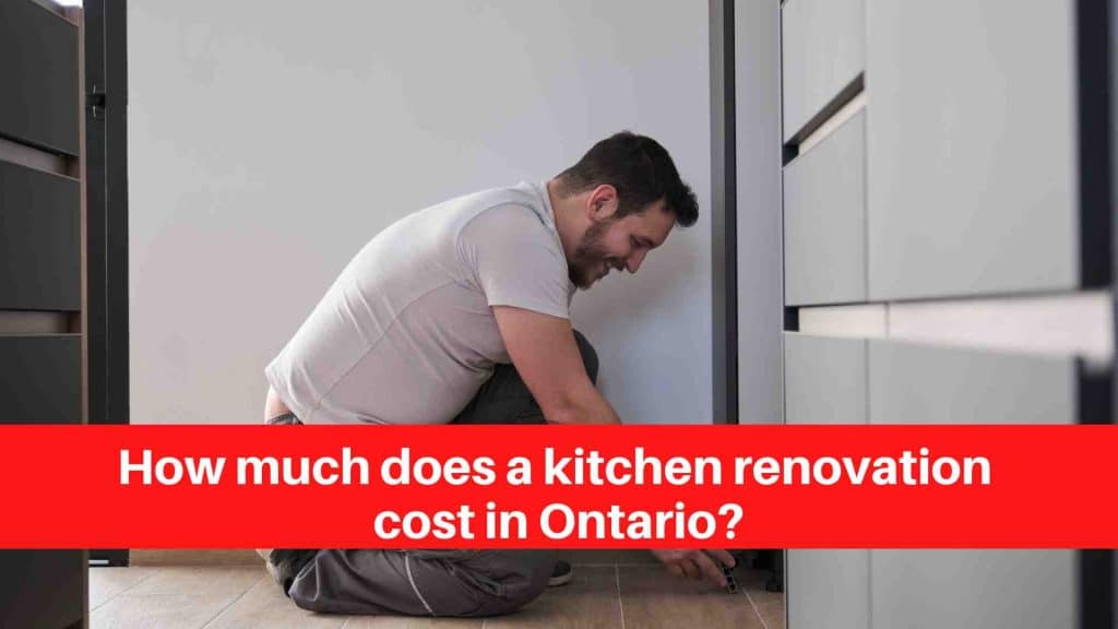 How much does a kitchen renovation cost in Ontario